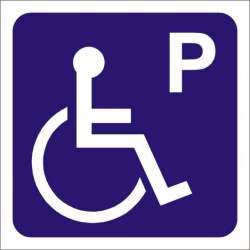 Tablica TBI-87 Parking dla niepełnosprawnych